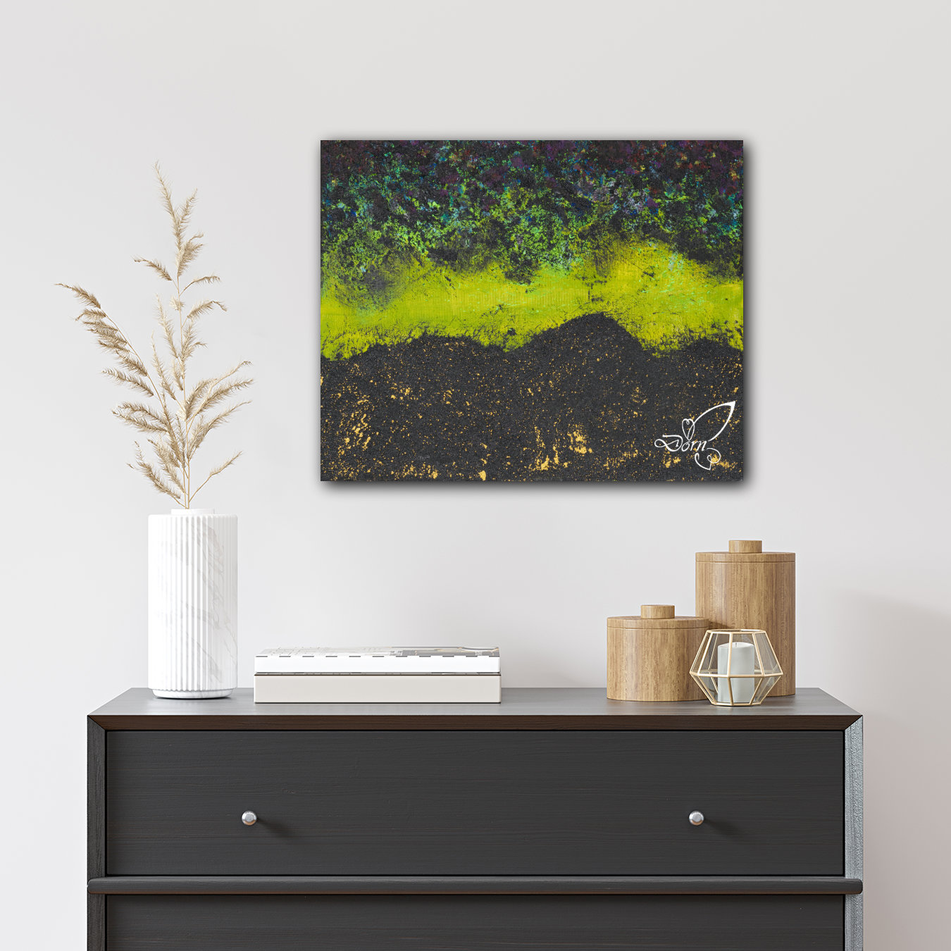 Island Vibes Daniela Dorn Tempera Struktur