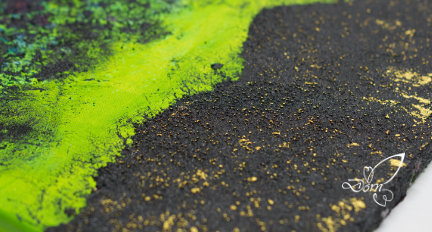 Island Vibes Daniela Dorn Tempera Struktur, Nebenbild 1