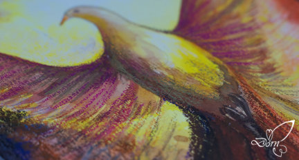 Phoenix aus der Asche Daniela Dorn Mixed Media, Nebenbild 1