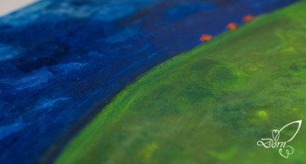 Vor dem Regen Daniela Dorn Mixed Media, Nebenbild 1